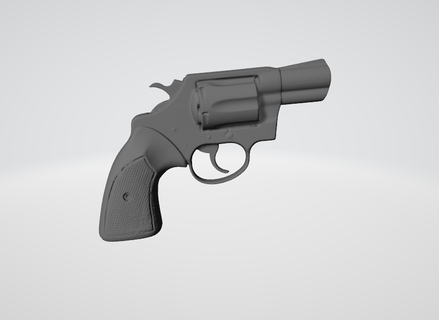 potro detective especial Kydex molde pistola 3d print model - Mito3D