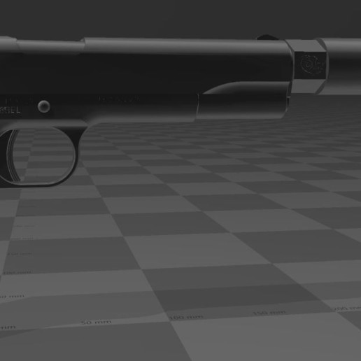 colt m1911 suppressor various weapon silencer sidearm firearm 1911 pistol gun 3D print model - Mito3D