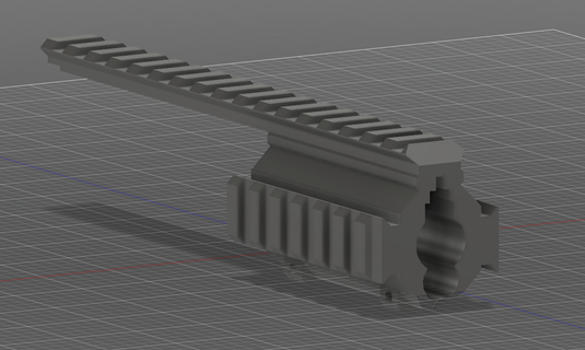 Fohlen Python 6inch Planke 3d print model - Mito3D