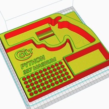 puledro pitone scatola 4 pollici pollice 3d print model - Mito3D