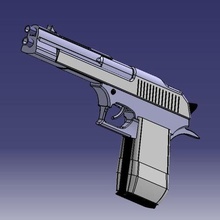potro ferramenta catia arma fogo 3d print model - Mito3D
