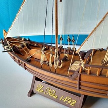 colón caravel nina 1492 varios sailship velero barco de la nave 3d print model - Mito3D