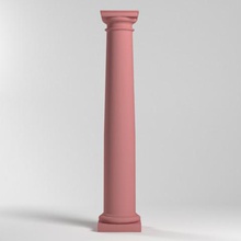 colonna architettura 3d print model - Mito3D