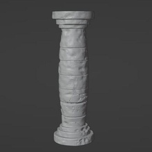 column architecture 3d 3d print model - Mito3D