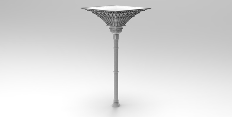 säule 3d architektur sofa wandschrank tabelle bett cnc artcam dekorativ ornament holz muster möbel 3d print model - Mito3D