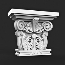 klasik mimari dekoratif sütun sanat modelleri vintage sütunlar dekorasyon colonna 3d print model - Mito3D