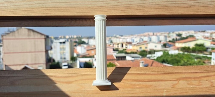 column pedestal column dnd pedestal decor decoration deco home  3d print model - Mito3D
