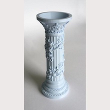 column vase art vase flowerpot flower column ivy relief ornament art stylized