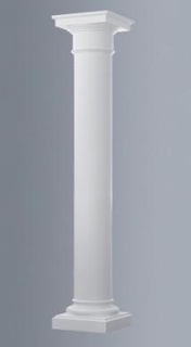 columna rica doric column diorama architecture history classical order 3d print model - Mito3D