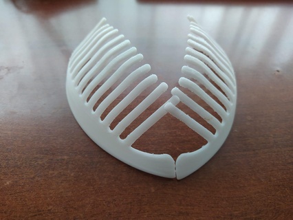 tarak saç kafa bandı 3d print model - Mito3D