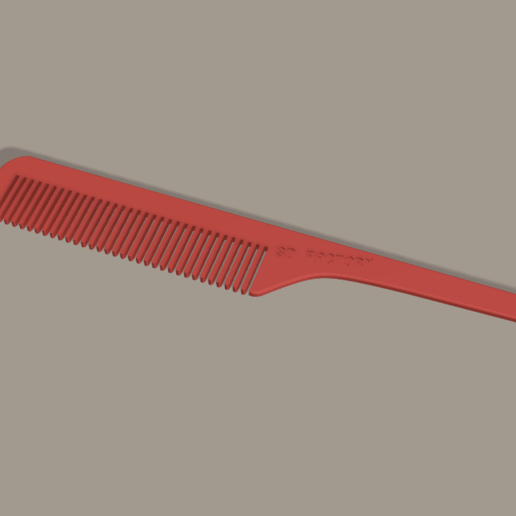 comb home hair house trip 3D print model - Mito3D