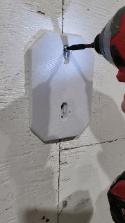 tarak Kulp destek tuvalet banyo 3d print model - Mito3D