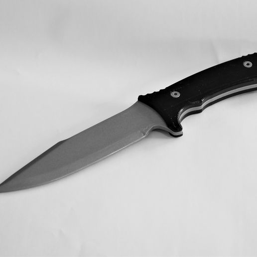 combat knife 3D print model - Mito3D