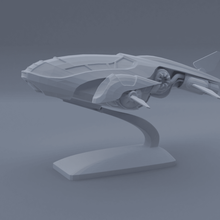 de combate la nave espacial juego espacio juguete 3d print model - Mito3D