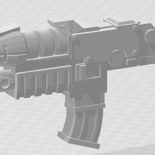combi grav pistola gioco 40k 3d print model - Mito3D