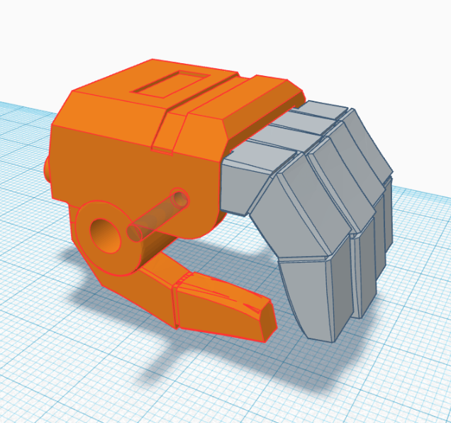 combinatore mani v5 gioco trasformatori cw uw potp 3D print model - Mito3D