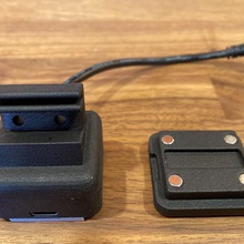 comma ai eon magnetic mount gadget self driving 3d print model - Mito3D