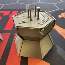 commander tour marteau guerre table Jeux 3d print model - Mito3D