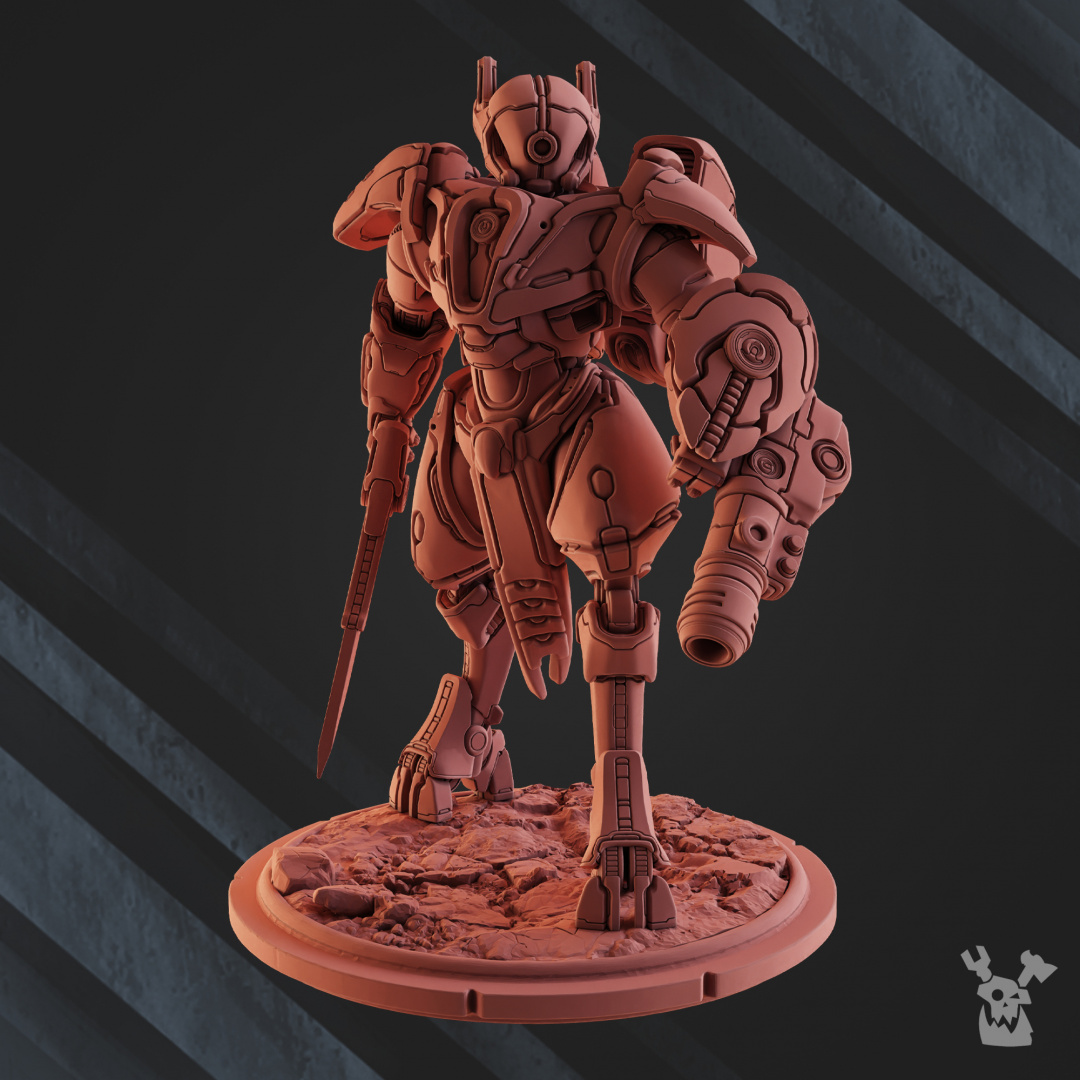 comandante closesight gioco sci fi wargaming tavolo 28mm alternativa cupo dakkadakka elfi 3D print model - Mito3D