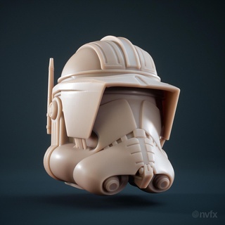 commander cody helmet star wars figurine figure clone trooper republic replica storm phase 2 fan art design skywalker kenobi 3d print model - Mito3D