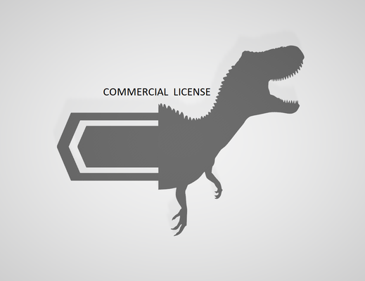 commercial license dinosaur dragon drake animal mascot dog cat fantasy bookmark sign gift book school students teacher office fire home house signal professor no supports brackets print 3d print model - Mito3D