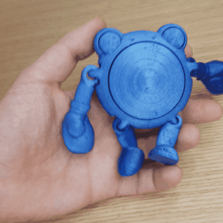commercial license flexy poliwhirl pok mon pokemon flexy poliwhirl pok monl anime toy  3d print model - Mito3D