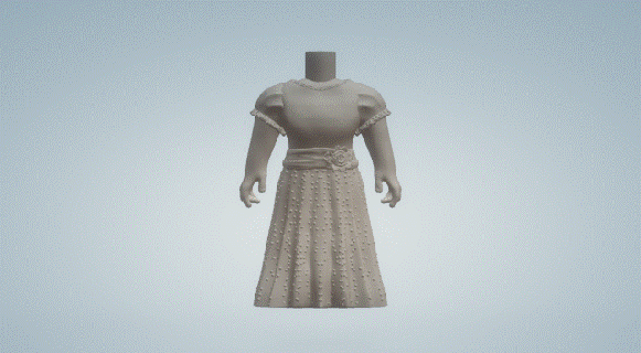 cemaat elbise kız 005 Funko pop 3d print model - Mito3D