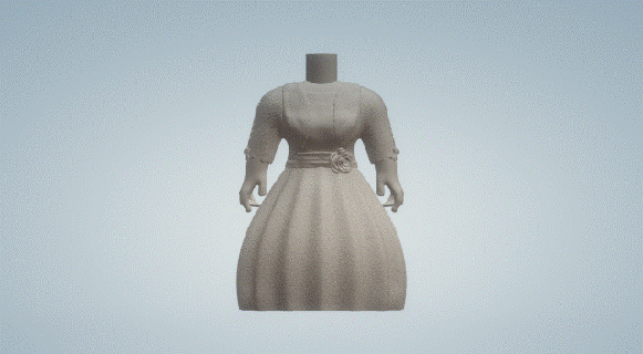 communion robe fille 006 funko pop 3d print model - Mito3D