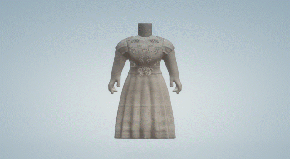 cemaat elbise kız 009 Funko pop 3d print model - Mito3D