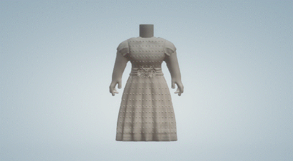 communion robe fille 013 funko pop 3d print model - Mito3D