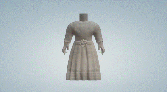 communion robe fille 014 funko pop 3d print model - Mito3D