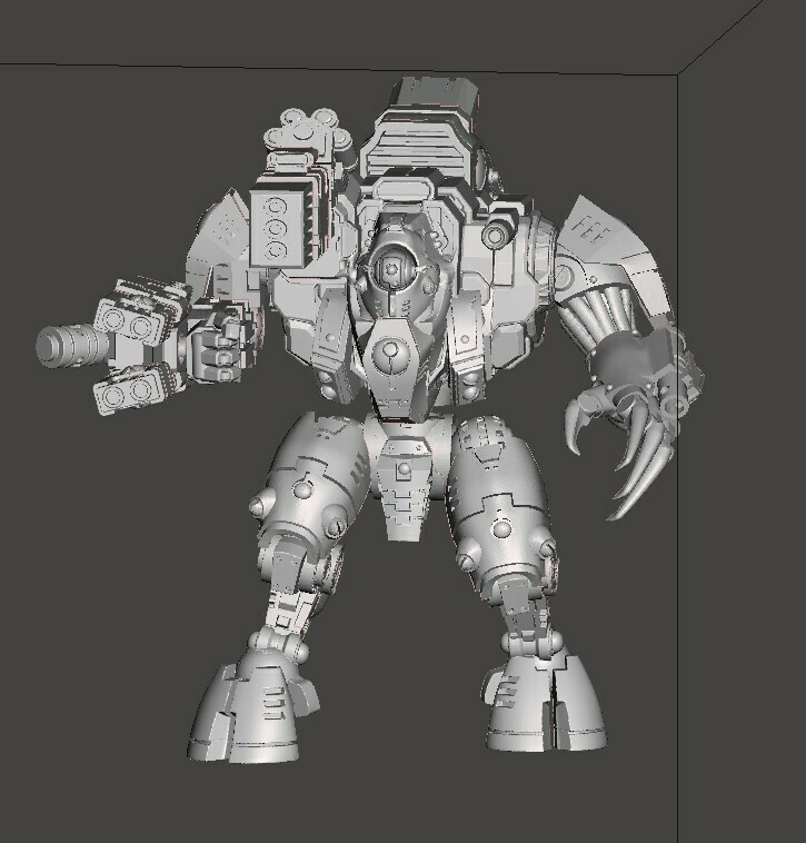 communist fish suit stealth tau xenos warhammer 40k wh40k space xv95 3D print model - Mito3D
