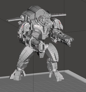communist fish suit tau xenos warhammer 40k wh40k space xv109 3d print model - Mito3D