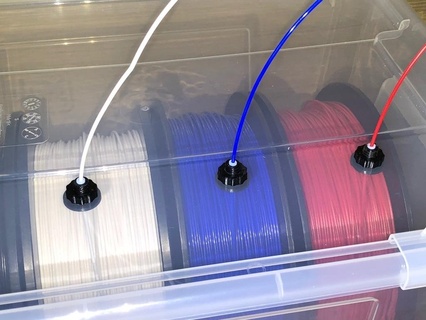 compacto filamento alimentador 4mm ptfe tubo herramientas guía rail ikea 3d impresora accesorios 3d print model - Mito3D