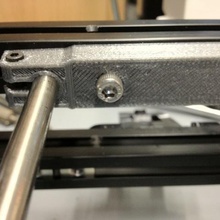 compact mendelmax y-rod holders tool 3d printer parts misumi extrusion aluminum 3d print model - Mito3D