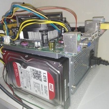 compact microatx platform chassis micro server computer 3d print model - Mito3D