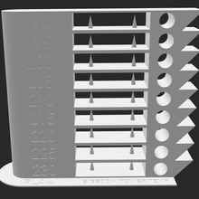 compatto temp incordatura Torre calibrazione pla + petg tpu abs temperatura 3d print model - Mito3D