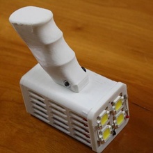 compact 40 watt 4000 lumen led negozio illuminazione gadget 3d print model - Mito3D