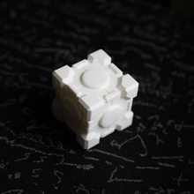 companion cube portal game 3d print model - Mito3D