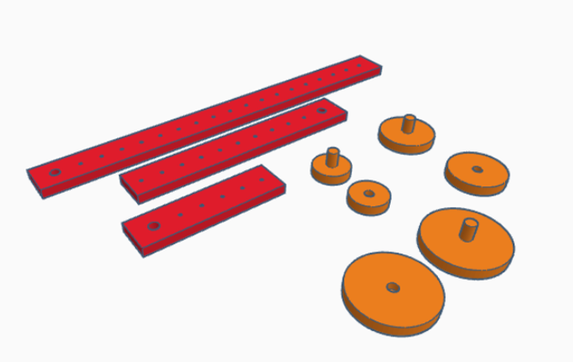 kompass keramik werkzeuge lehm polymer 3d print model - Mito3D