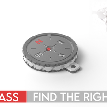 Kompass 3d print model - Mito3D