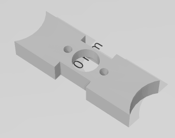 compendio bracket 3d print model - Mito3D