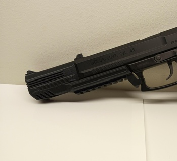 compensateur mk 23 socom tm tokio Marui mk23 airsoft paintball pistolet accessoire effets secondaires 3d print model - Mito3D