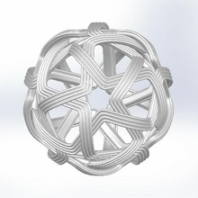 Komplex Dodekaeder geschnitten Design Ingenieurwesen 3d print model - Mito3D