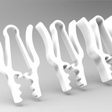 compatible con pinzas de la ropa herramienta imprimir lugar primavera palillo tender 3d print model - Mito3D