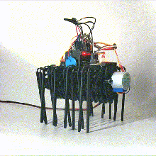 compatível aranha robô mecanismo brinquedo clã petg arduino nano hc 05 Bluetooth stepper motor diferencial direção 3d print model - Mito3D