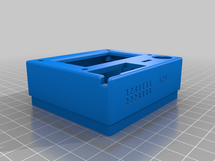 componente ensayador caso funda artilugio electrónica 3d print model - Mito3D