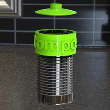 abono caja de la lata basura casa cocina cubo comida en reciclado 3d print model - Mito3D