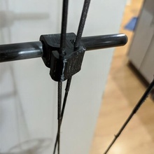 Verbindung Bogen Kabel rutschen Zeichenfolge Trenner Schieberegler Stange 3d print model - Mito3D