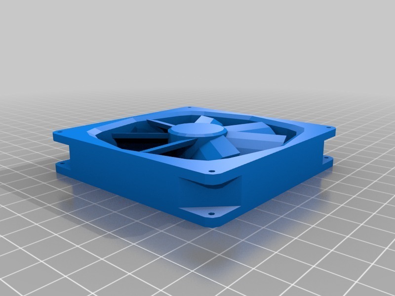 computer fan più fresco parti tecnologia pc Mac 3D print model - Mito3D